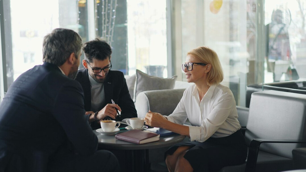 financial planning meeting
