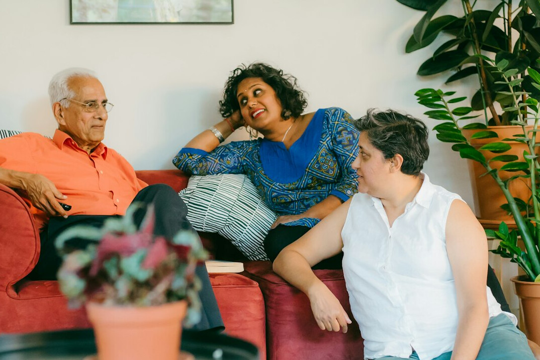 family healthcare discussion