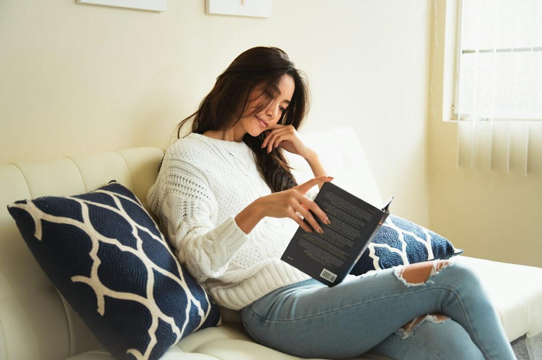 woman comparing insurance plans